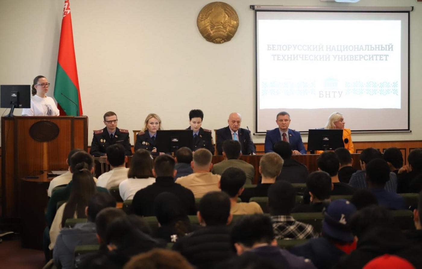 Профилактическая встреча с иностранными обучающимися